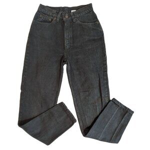 VTG 90's LEVI'S 512 Tapered Slim Fit Green Wash High Waisted Denim Jeans